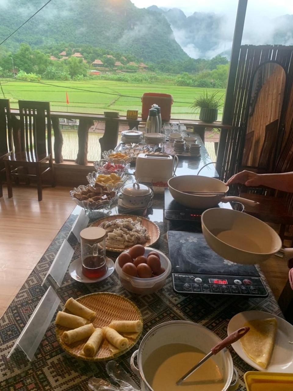 Green Homestay ไหมโจ๋ว ภายนอก รูปภาพ